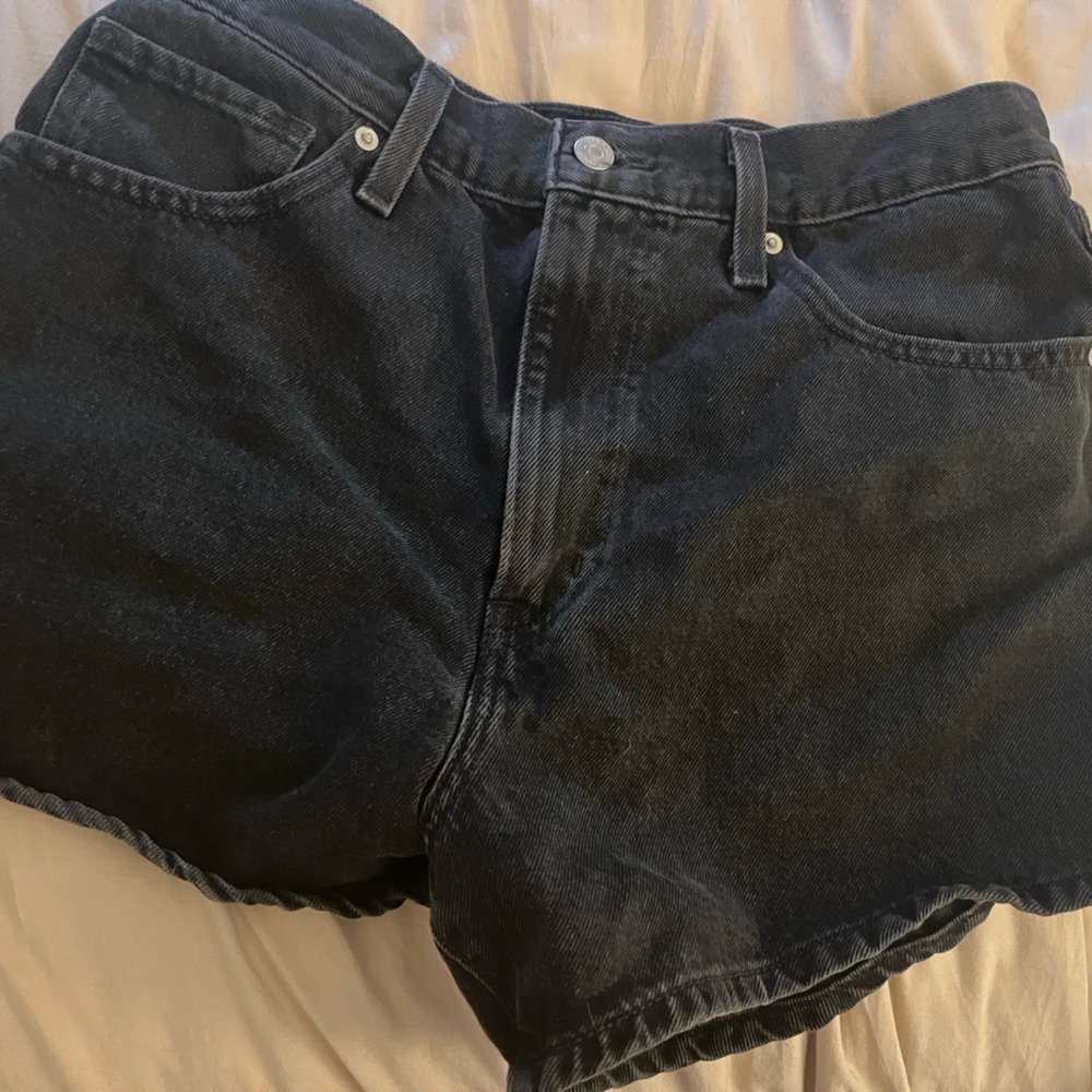 Levi's Dark Gray Denim Shorts